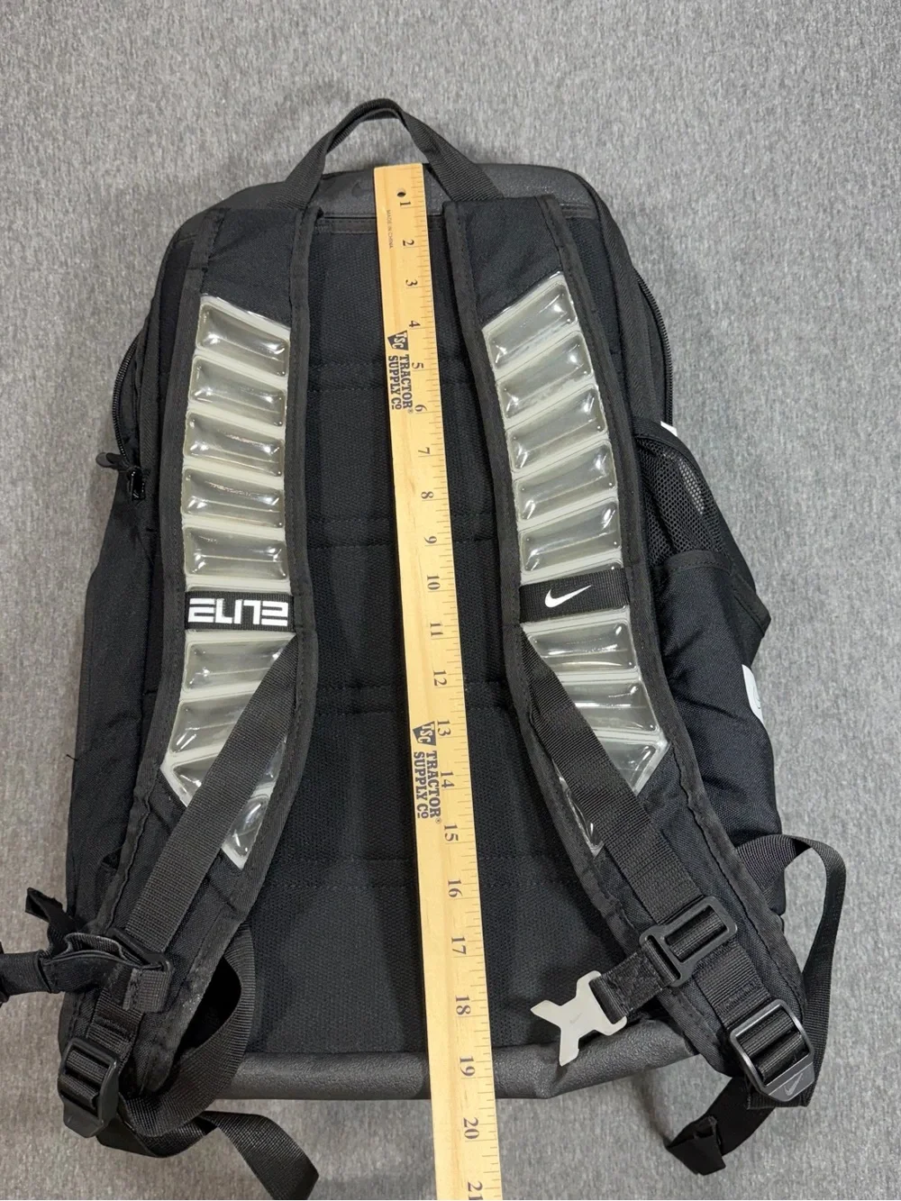 Nike Elite Black Backpack BA6164-010 Sports Active Basketball